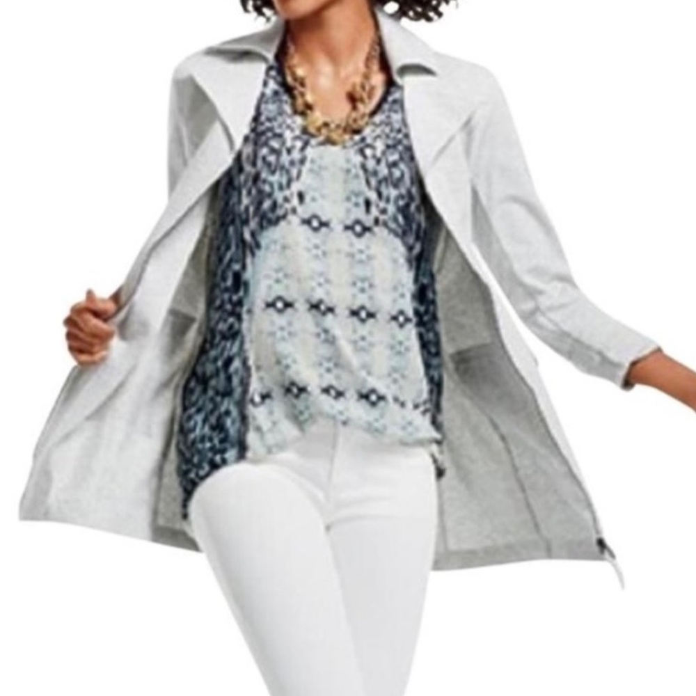 CAbi Foldover Collar Jacket